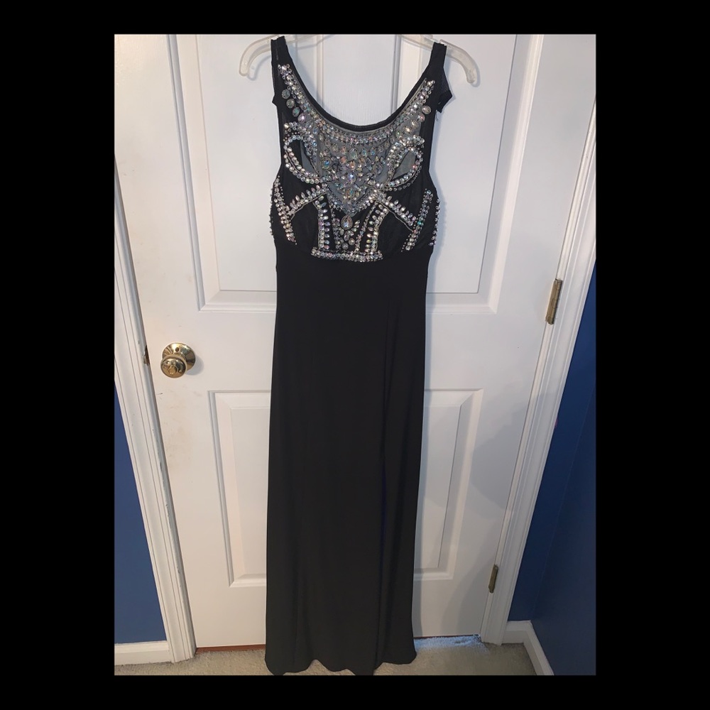 Windsor Black Long  Dress